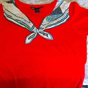 Marc by Marc Jacob Red shirt. Smoke and Pet free